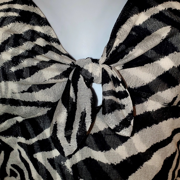 DIANE VON FURSTENBERG Print Blouse/Top - Picture 5 of 6